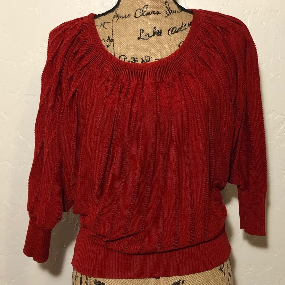 Max ragland sleeved blouse, size small